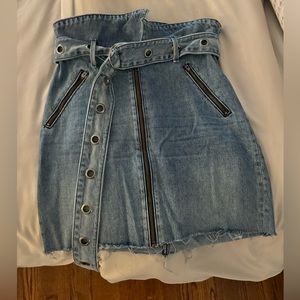 GRLFRND Denim Skirt